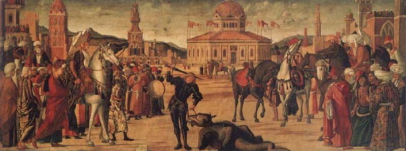 Vittore Carpaccio Triumph of St. George oil painting image